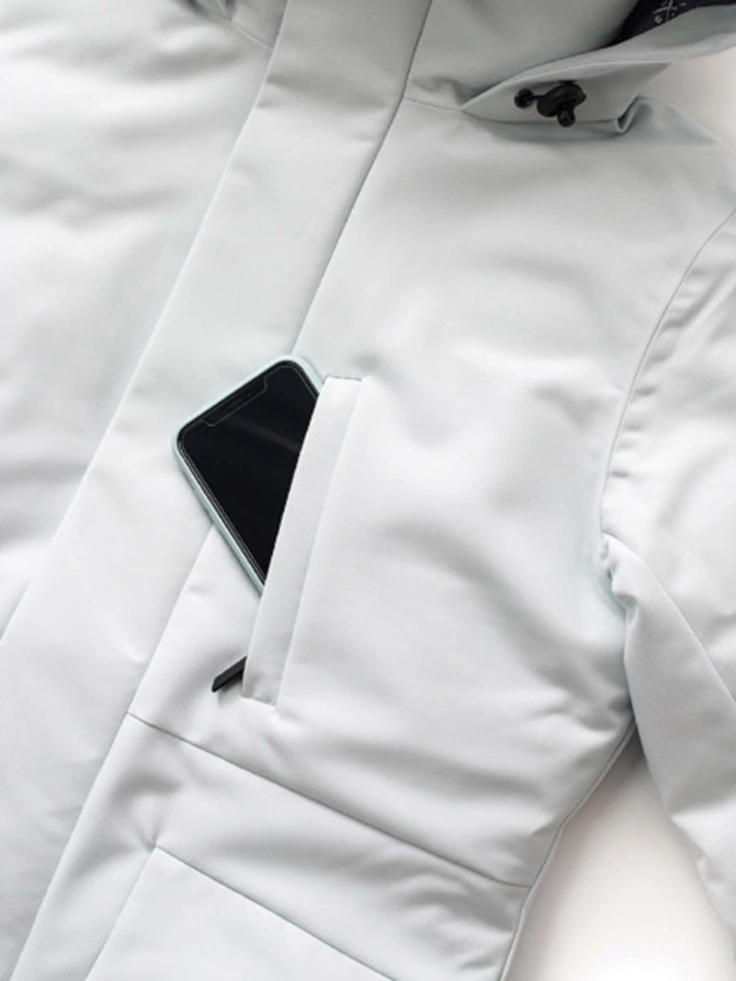 BAUER ULTIMT FAN HOODED PARKA WOMENS- FOG - Image 3